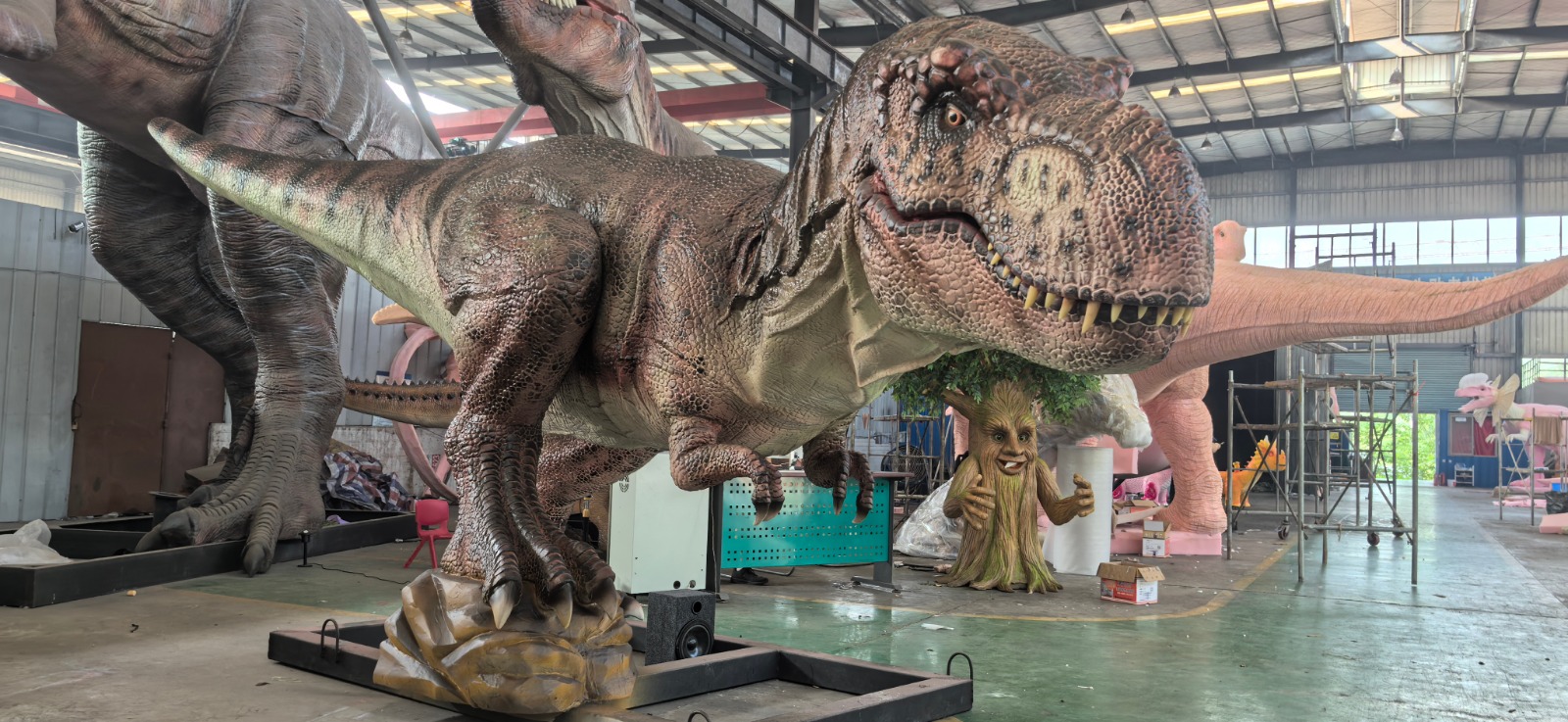 Dinossauros Animatrônicos